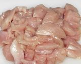 鶏むね肉で手抜き鶏チリ作り方1写真