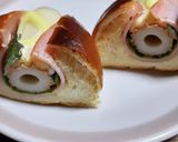 ロールパンで♪香ばし竹輪トースト作り方7写真