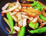 ナスとししとうの唐辛子味噌炒め。作り方6写真