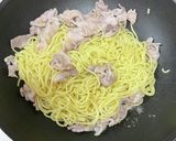 暑い日にサッパリ！塩レタス焼きそば♫作り方5写真