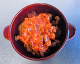 砂肝唐揚げピリ辛トマトソースチーズ焼き作り方12写真