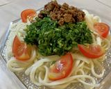 ニラ冷やしうどん作り方4写真