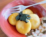 葛粉の甘辛おからもち作り方6写真