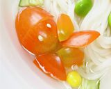 ミニトマトの金魚ちゃんとイカさん作り方4写真