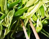 茄子と万願寺唐辛子の甘辛炒め作り方5写真