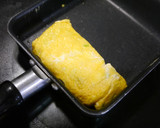 お弁当！しらすネギのだし巻き卵作り方3写真