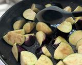 なすとピーマンのひき肉味噌炒め作り方2写真