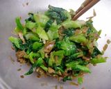 ヘルシー！青梗菜とザーサイのさっと合え！作り方5写真
