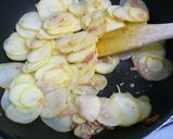 春味♡菜の花と新じゃがのアンチョビ炒め作り方7写真