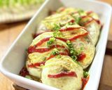 白なすの　マヨネーズ＆ケチャップ焼き作り方5写真