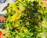 おそうじチャーハン●豆苗玉子チャーハン作り方2写真