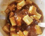 衝撃☆夏レンジで肉無し麻婆春雨☆丼☆夕食作り方3写真