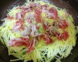 豚肉とバジルのじゃがいもガレット作り方2写真