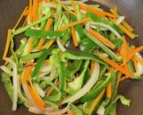 鶏胸肉と余り野菜で青椒肉絲風作り方6写真