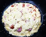 超簡単！ウインナーたっぷりキャベツ焼き！作り方5写真