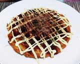 超簡単！ウインナーたっぷりキャベツ焼き！作り方11写真