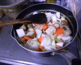 メカジキと根菜のカレー煮込み作り方2写真