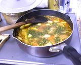 メカジキと根菜のカレー煮込み作り方4写真