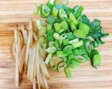 中国本場の味！高菜うどん〜雪菜肉糸麺作り方2写真