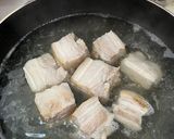 豚の角煮【梅酒の実仕立て】作り方4写真