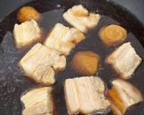 豚の角煮【梅酒の実仕立て】作り方7写真