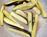 茄子とピーマンの炒め物、大根おろしと作り方7写真