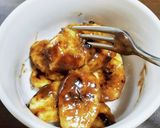 混ぜるだけ！癒しのカフェラテバナナ作り方4写真
