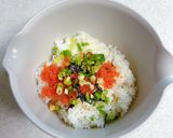 とびっこ入り★チュモッパ風混ぜご飯作り方1写真