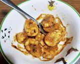 混ぜるだけ！癒しのカフェラテバナナ作り方6写真