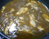 簡単！ポークバターカレー　ポテト添え作り方2写真