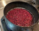 粒あんの煮方作り方1写真