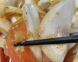 簡単　玉ねぎトマトサラダ作り方4写真