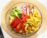揖保乃糸（龍の夢）カンタン酢で冷やし中華作り方10写真