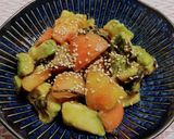 アボカドとトマトのさっぱり和風サラダ作り方4写真