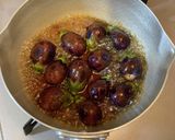 小茄子の甘辛煮作り方2写真