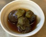 小茄子の甘辛煮作り方3写真