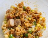 糖質オフ♡オートミールカレーピラフ作り方4写真