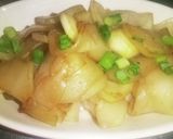 さっと出来る！ユウガオの炒め物♡作り方3写真