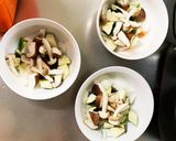 茄子椎茸レモンウスター味豆腐八宝菜風作り方8写真