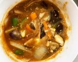 茄子椎茸レモンウスター味豆腐八宝菜風作り方15写真