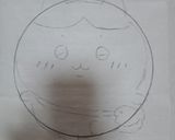 ちいかわ　ハチワレ　キャラケーキ作り方5写真