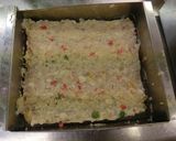 鶏ひき肉と豆腐の彩りミートローフ作り方6写真