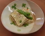 鶏ひき肉と豆腐の彩りミートローフ作り方9写真