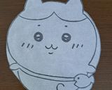 ちいかわ　ハチワレ　キャラケーキ作り方7写真