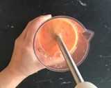 桃とフルーツトマトの冷製パスタ作り方2写真