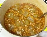簡単☆冬瓜と鶏ひき肉のあんかけ煮作り方8写真