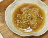 簡単☆冬瓜と鶏ひき肉のあんかけ煮作り方9写真