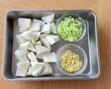 下ゆで不要！大根の肉みそ炒め作り方1写真