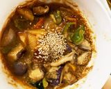 茄子椎茸コク旨レモン味噌煮味豆腐八宝菜風作り方20写真