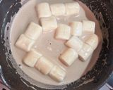 材料2つ！簡単豆乳プリン ココア味作り方3写真